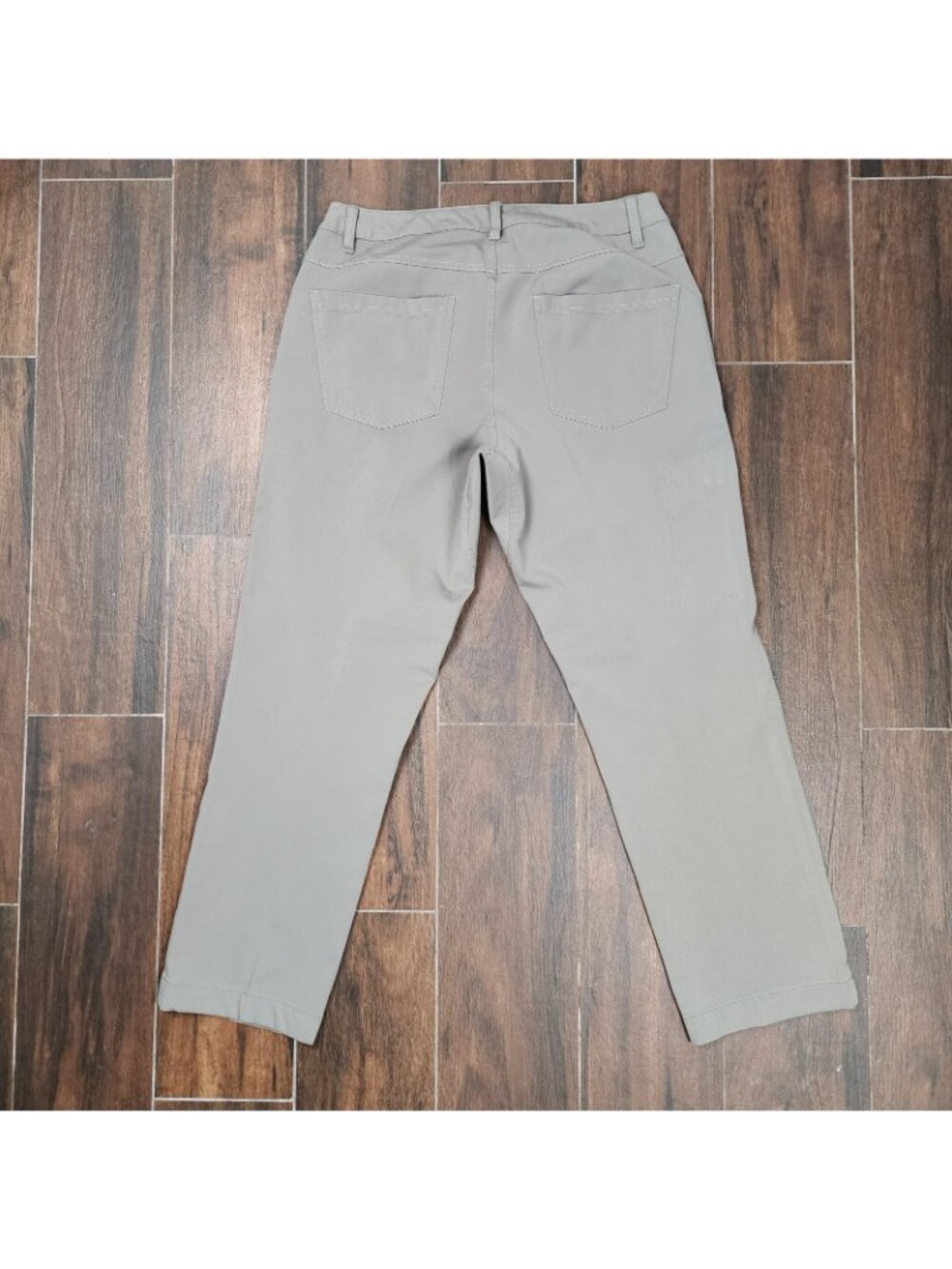 BYLT Premium Basics Everyday Pants Mens 32x26 Chino Khaki Casual Stretch - Picture 10 of 11